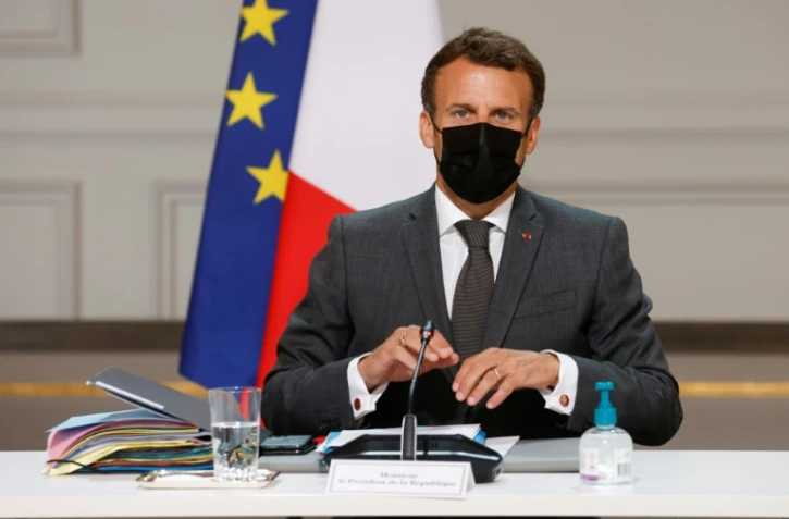 Emmanuel Macron lors du conseil des ministres du 9 juin 2021