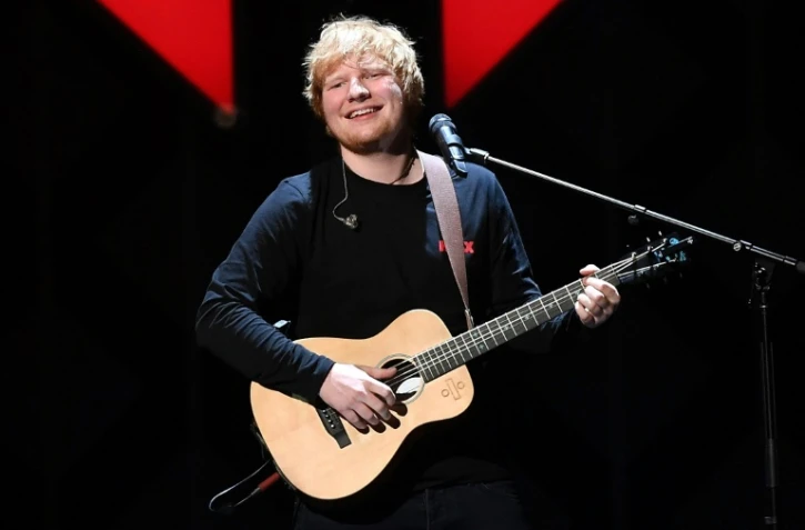 Le chanteur de pop britannique Ed Sheeran, le 8 décembre 2017 à New York