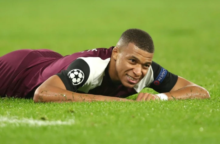 Kylian Mbappé lors du déplacement du PSG sur la pelouse de Basaksehir à Istanbul en Ligue des champions le 28 octobre 2020
