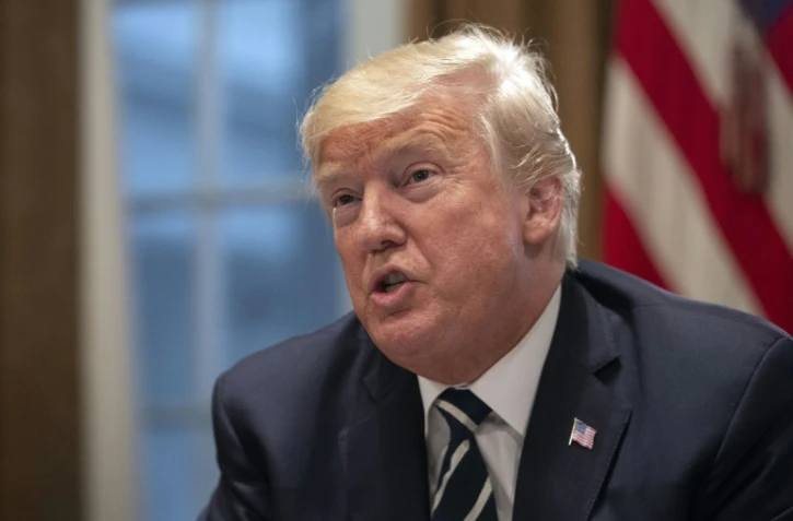 Le président américain Donald Trump, le 17 juillet 2018 à la Maison Blanche, à Washington