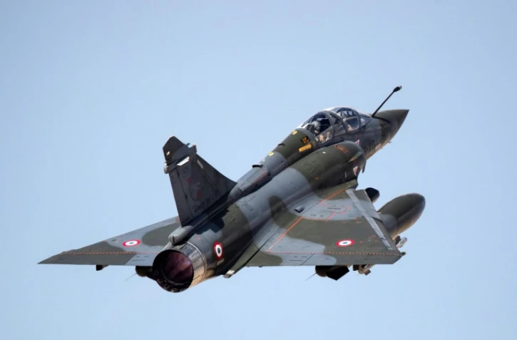  Avion de chasse Mirage 2000D, photo du 8 novembre 2017