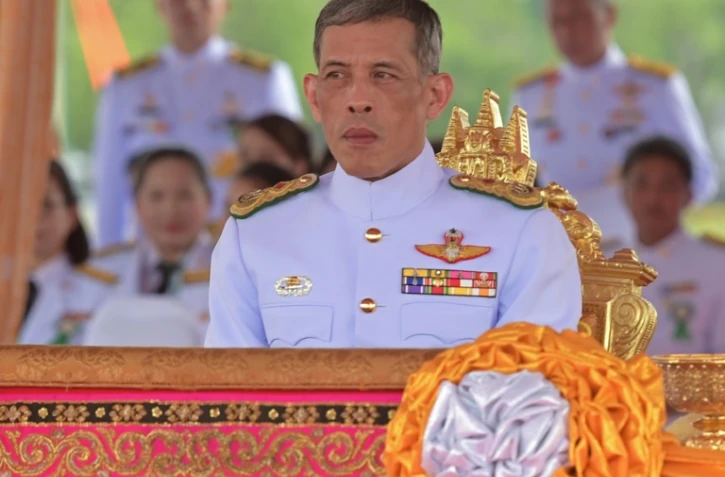 Le prince héritier Maha Vajiralongkorn, le 13 mai 2015 à Bangkok