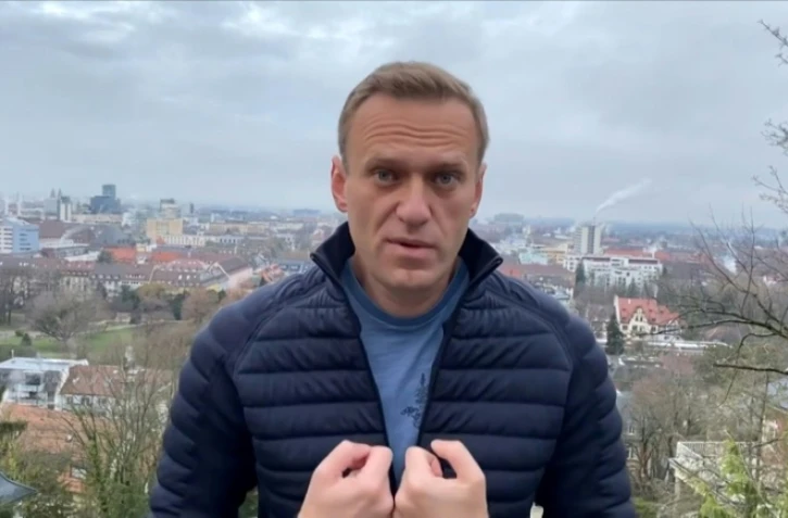 Image tirée d'une vidéo postée sur le compte Instagram @Navalny le 13 janvier 2021 de l'opposant russe Alexeï Navalny en Allemagne