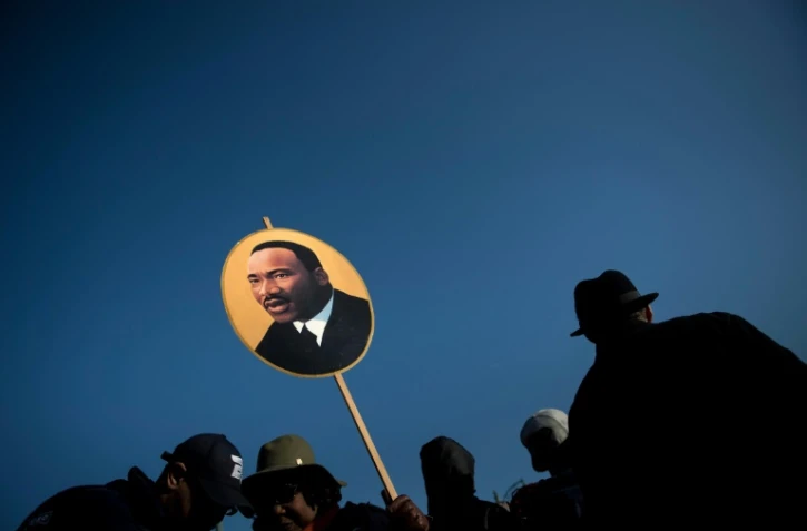 Hommage à Martin Luther King à Memphis, le 4 avril 2018