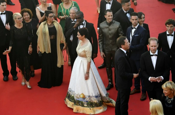La ministre israélienne de la Culture Miri Regev au 70e Festival de Cannes, le 17 mai 2017