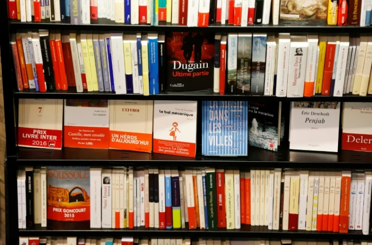 Une librairie le 25 novembre 2016 à Rouen