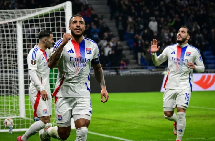 Corentin Tolisso auteur du but lyonnais face à Ludogorets, en Ligue Europa, le 30 janvier 2025 à Décines-Charpieu
