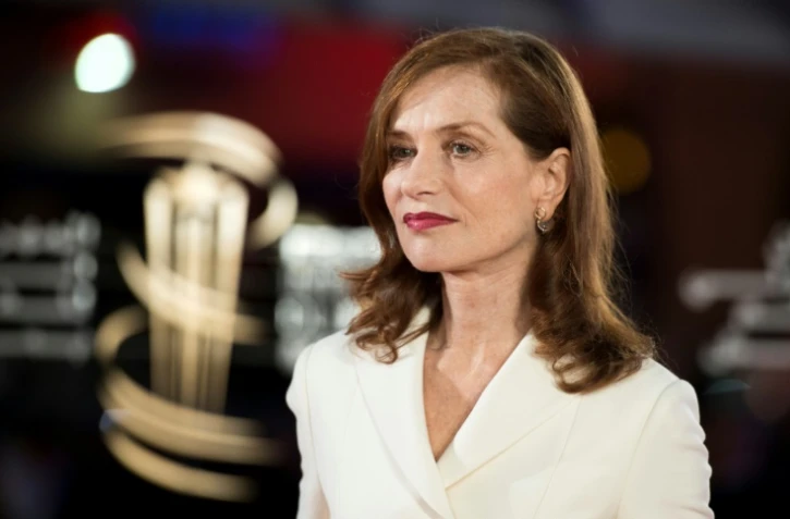 L'actrice française Isabelle Huppert à Marrakech le 5 décembre 2016