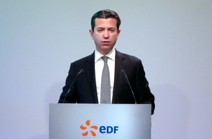 Le directeur financier d'EDF Thomas Piquemal le 16 février 2016