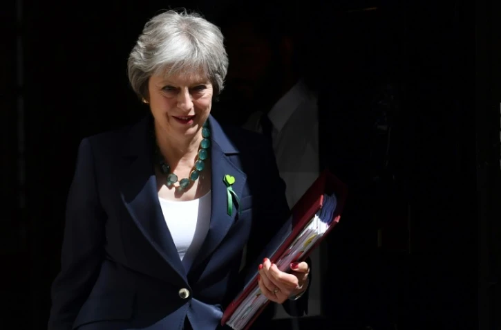 Theresa May, le 13 juin 2018 à Londres