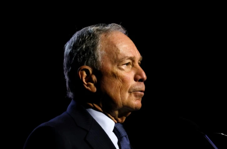 L'ancien maire de New York Michael Bloomberg le 24 juillet 2019 à Détroit dans le Michigan, aux Etats-Unis