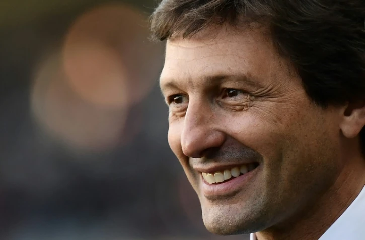 Le Brésilien Leonardo, alors directeur sportif de l'AC Milan, le 28 avril 2019 à Turin