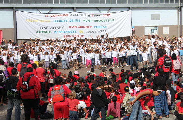 Lundi 9 août 2010 - Fête de clôture des accueils de loisirs sans hébergement de Saint-Paul (Photo D.R)