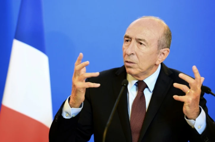Le ministre de l'Intérieur Gérard Collomb