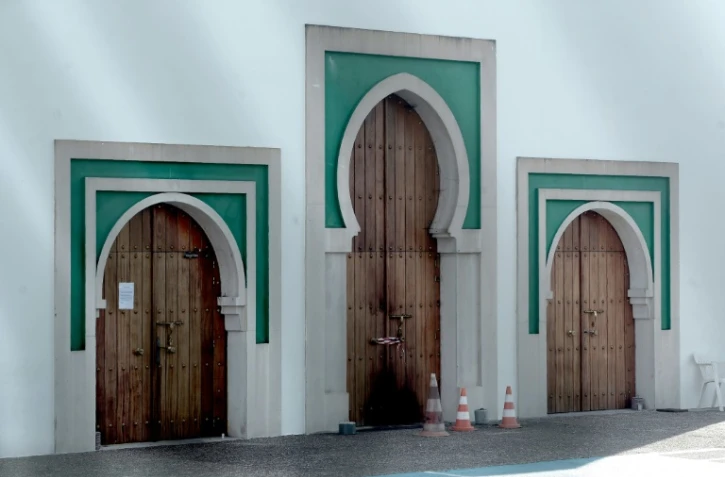 La façade de la mosquée de Bayonne le 29 octobre 2019 
