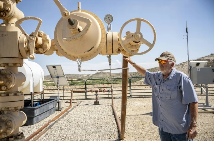 Craig Blair, patron et gérant de Capitan Energy, le 7 mars 2020 à Culberson, au Texas