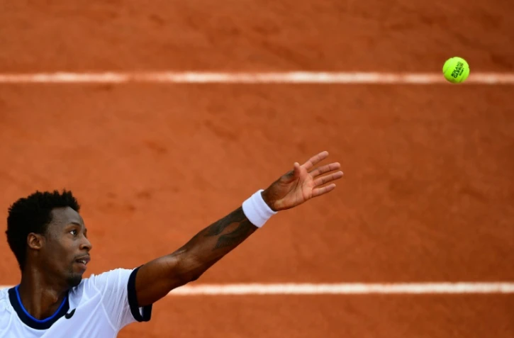 Gael Monfils le 3 juin 2021 à Roland Garros, à Paris.