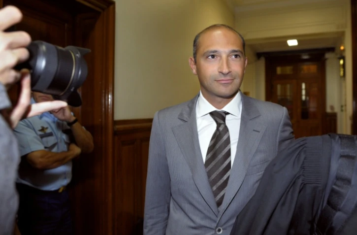 Thomas Fabius, le fils du ministre des Affaires étrangères Laurent Fabius, à son arrivée le 1er juin 2011 au palais de justice à Paris