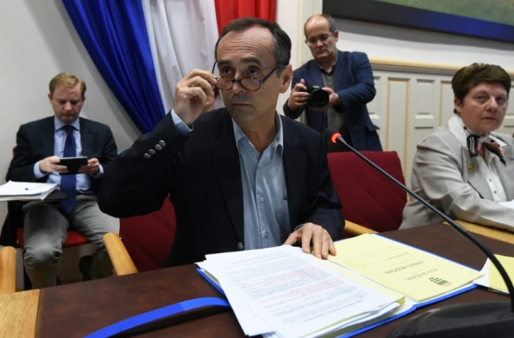 Le maire de Béziers, Robert Ménard, le 18 octobre 2016, lors d'un conseil municipal