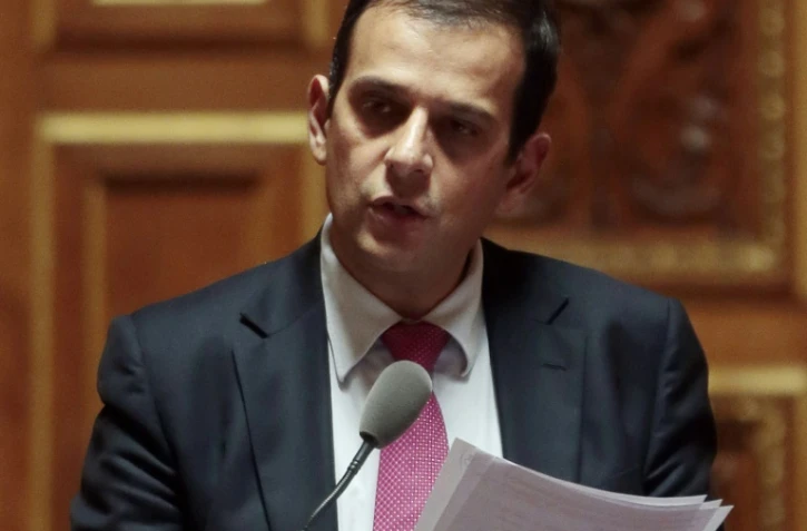 Le sénateur français Philippe Kaltenbach (PS) au Sénat à Paris le 20 décembre 2012