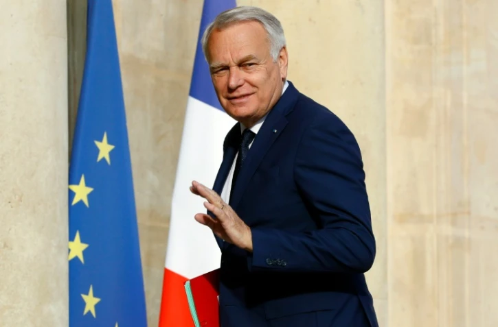 Le ministre des Affaires étrangères Jean-Marc Ayrault à Paris, le 11 août 2016