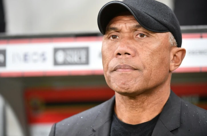 L'entraîneur de Toulouse, Antoine Kombouaré, lors du match de Ligue 1 à Nice, le 21 décembre 2019