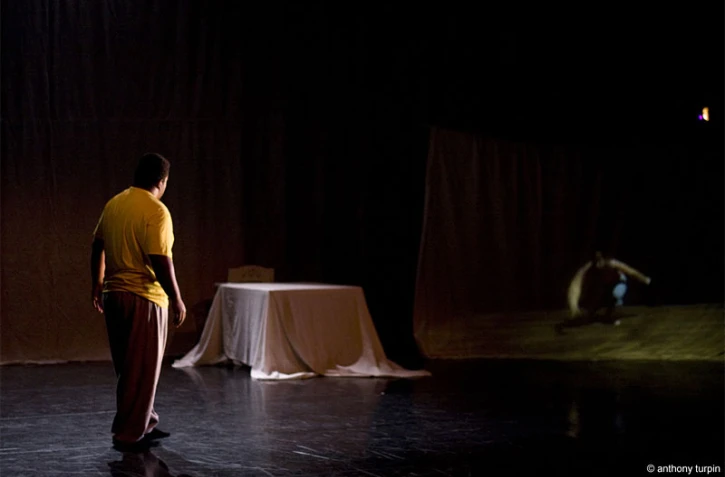 La pièce "Les Ombres, Hassina" de la Compagnie Maloya Metiss (Photo D.R)