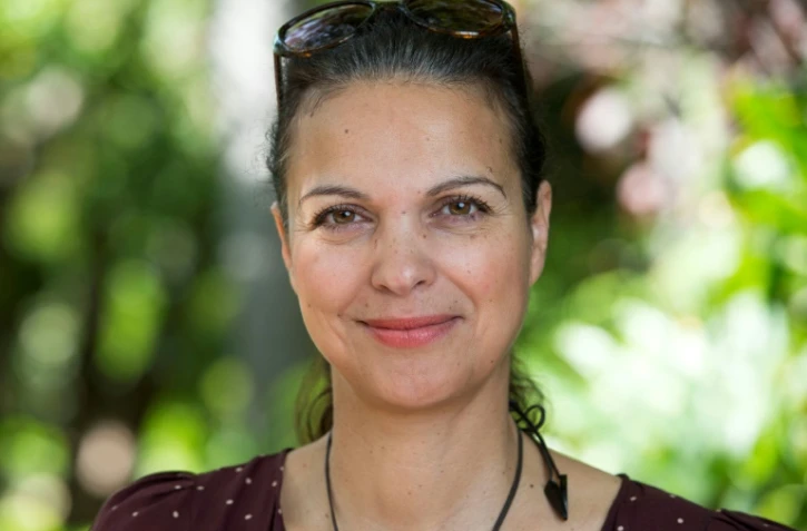 Isabelle Giordano, directrice générale d'UniFrance à Hollywood, le 21 avril 2016 