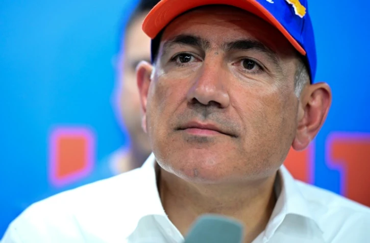Le Premier ministre arménien Nikol Pashinyan le 8 juin 2026, à Erevan, en Arménie