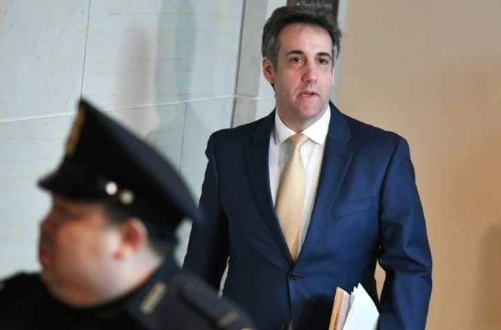Michael Cohen, l'ex-avocat de Donald Trump, arrive au Congrès américain pour une audition à huis clos devant la commission sur le Renseignement de la Chambre des représentants, le 28 février 2019