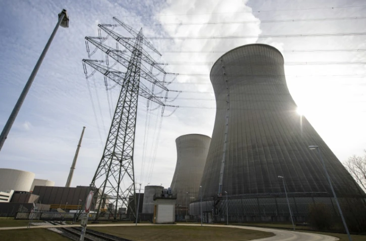 La centrale nucléaire de Gundremmingen en Allemagne, le 26 février 2021