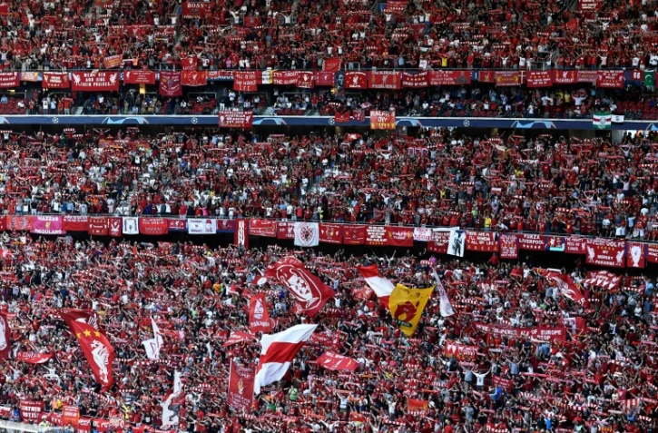 Les supporteurs de Liverpool lors de la finale de la Ligue des champions contre Tottenham, le 1er juin 2019 à Madrid