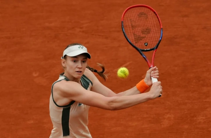 La Kazakhe Elena Rybakina, victorieuse de la Belge Belge Greet Minnen, Ă Roland-Garros, le 28 mai 2024