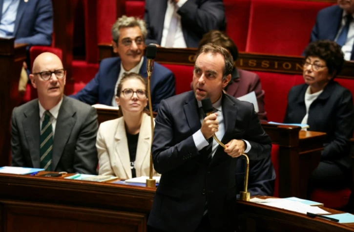 Le premier ministre Sébastien Lecornu lors d'une session de questions au gouvernement à l'Assemblée Nationale, à Paris, le 15 octobre 2025