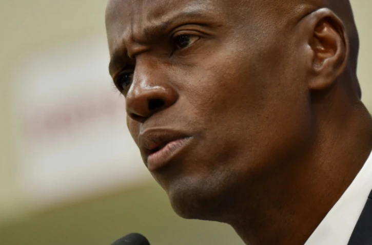 Jovenel Moïse le 13 mars 2017 à Port-au-Prince