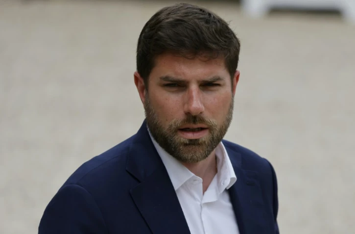 Le maire de l'Haÿ-les-Roses Vincent Jeanbrun, le 4 juillet 2023 devant l'Elysée