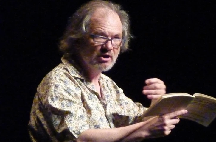 Jacques Rebotier de la compagnie voQue (Photo Jean-Pierre Liégeois)