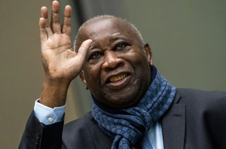 L'ancien président ivoirien Laurent Gbagbo avant une audience devant la Cour pénale internationale à La Haye, le 6 février 2020
