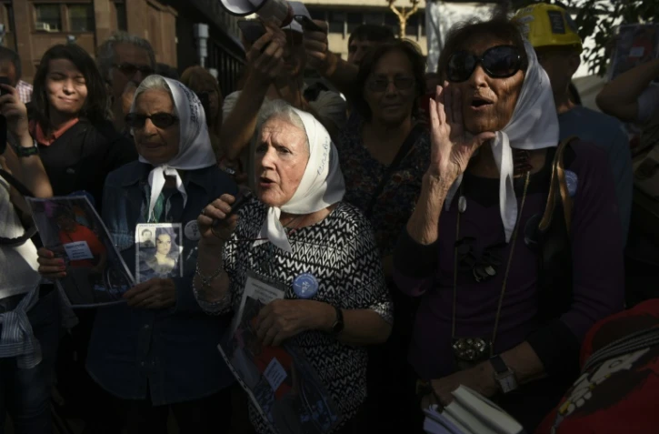 Les "Mères de la Place de Mai", à Buenos Aires, le 20 avril 2017