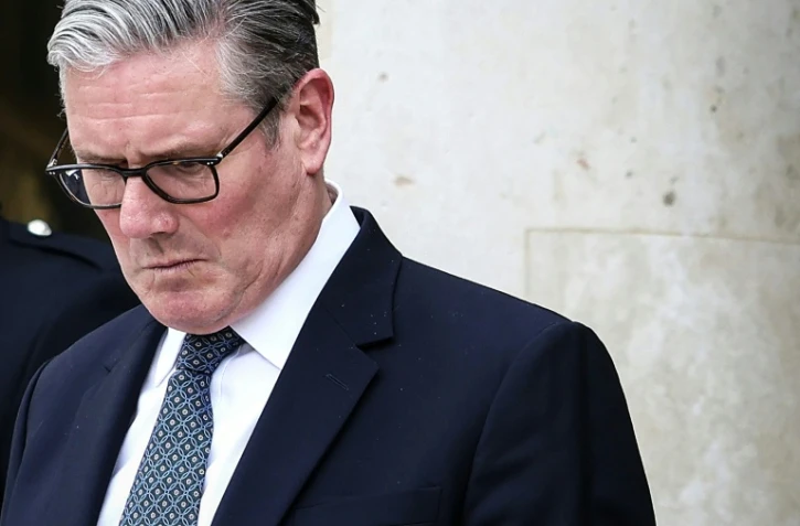 Le Premier ministre britannique Keir Starmer à Paris le 17 avril 2026