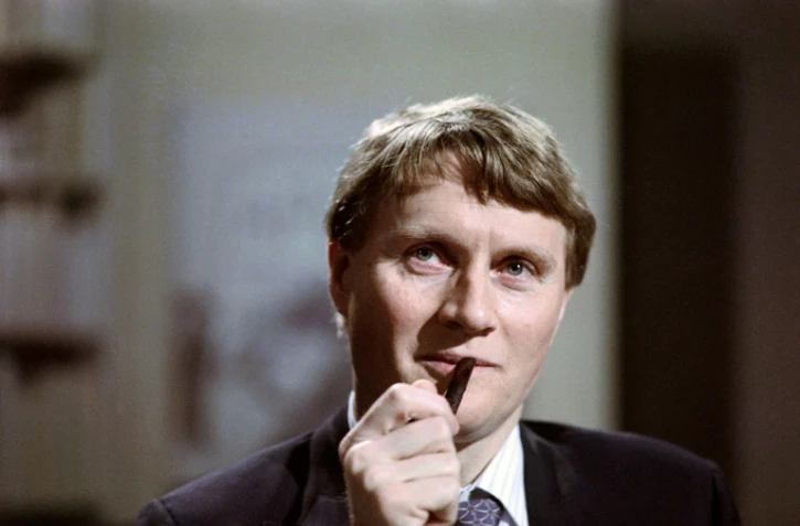 L'ex-ministre RPR Alain Devaquet le 19 février 1988 à Paris