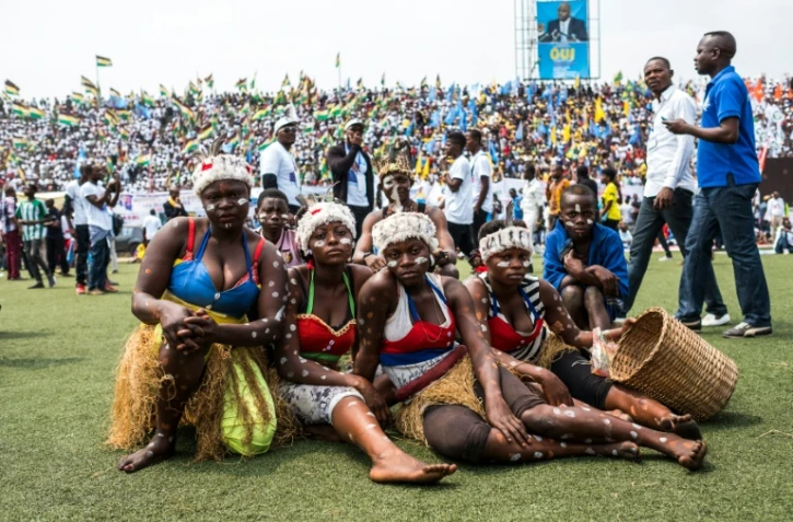 Des partisanes du président congolais Joseph Kabila lors d'un rassemblement à Kinshasa, le 29 juillet 2016