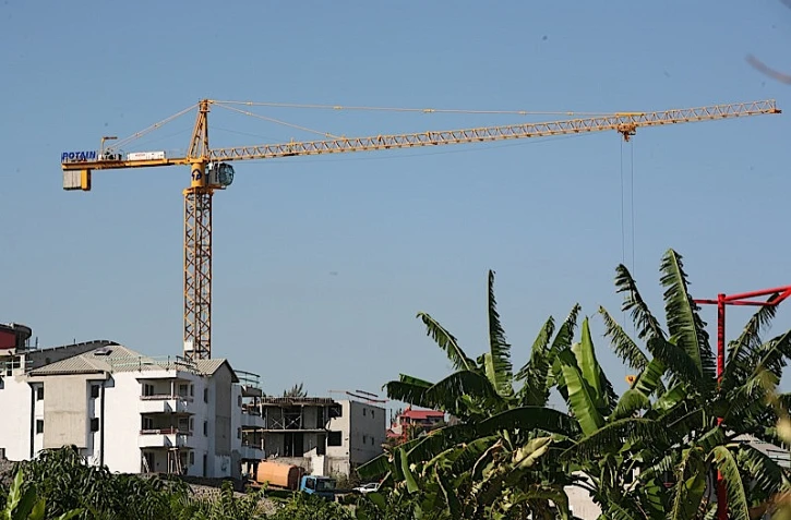 Chantier dans l'ouest