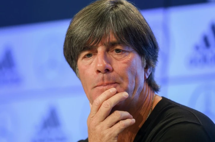 Le sélectionneur de l'équipe d'Allemagne Joachim Löw en conférence de presse, le 29 août 2018 à Munich