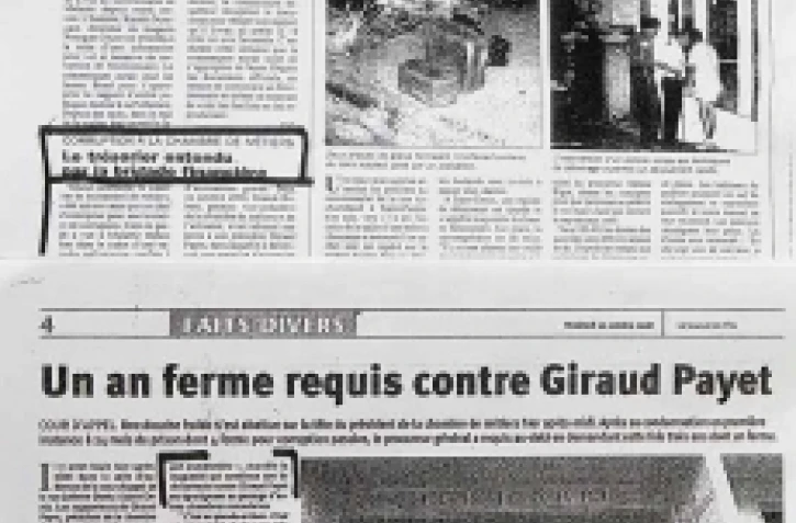 Qui veut faire taire Giraud Payet ?