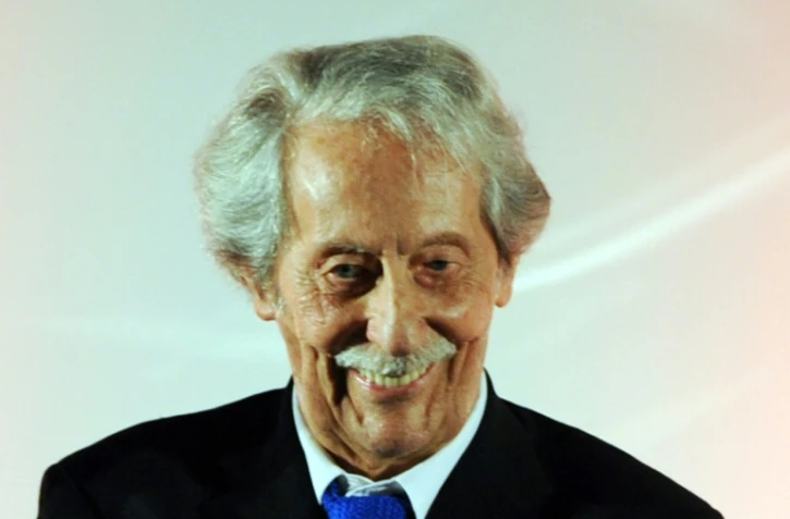 Le comédien Jean Rochefort, le 3 octobre 2015 à Dinard en Bretagne