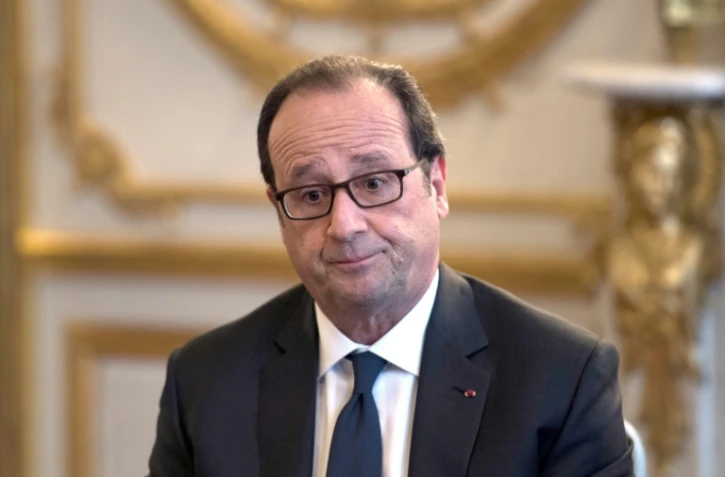 Le président de la République François Hollande, le 14 octobre 2016 à l'Elysée