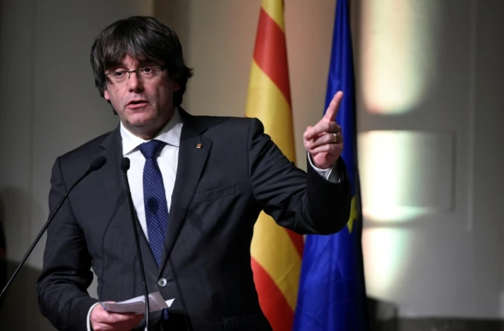 Carles Puigdemont, le 7 novembre 2017 à Bruxelles