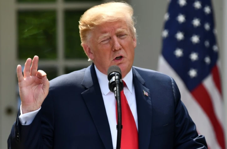 Donald Trump à Washington, le 7 juin 2018