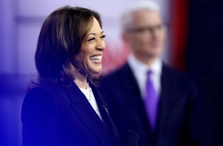 La vice-présidente Kamala Harris à Aston, en Pennsylvanie, le 23 octobre 2024